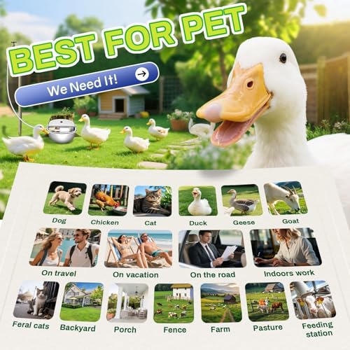 Automatic Animal Drinking Water Bowl with Float Valve (71" Hose)