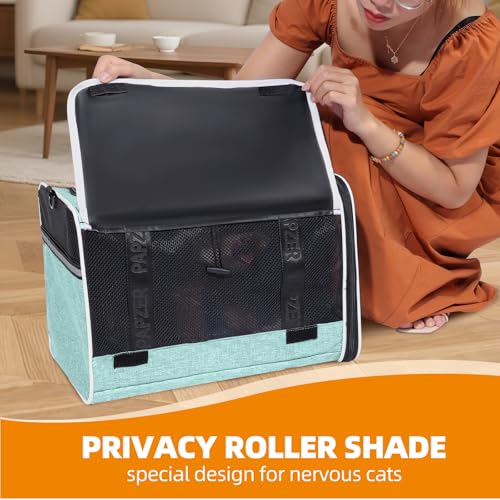 Cat Carrier for Travel (Teal / 18.0"L x 11.0"W x 11.0"H)