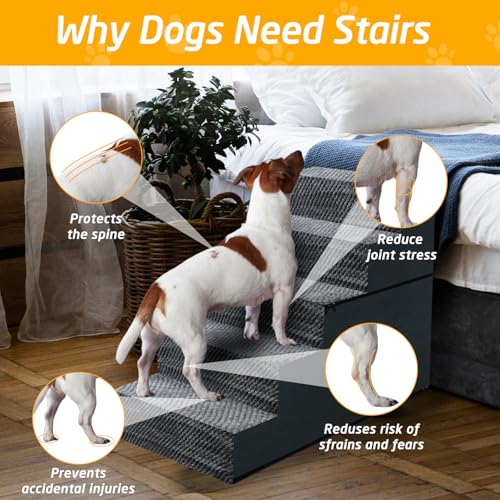 28" H Dog Stairs for Small and Medium Dogs 6 - PetSolution