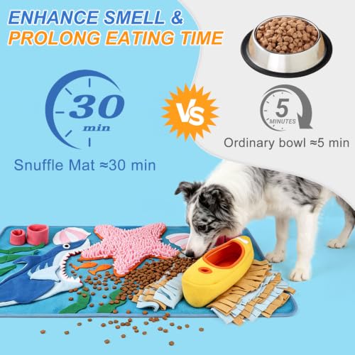Snuffle Mat for Dogs (Ocean)