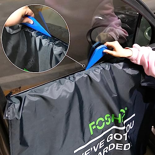 4 Pack Car Door Panels Waterproof Cover Protection Window Tint Car Wrap Tools (4 Pieces)