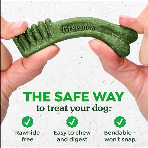 Large Natural Dental Dog Treats (12 Count (Pack of 1))