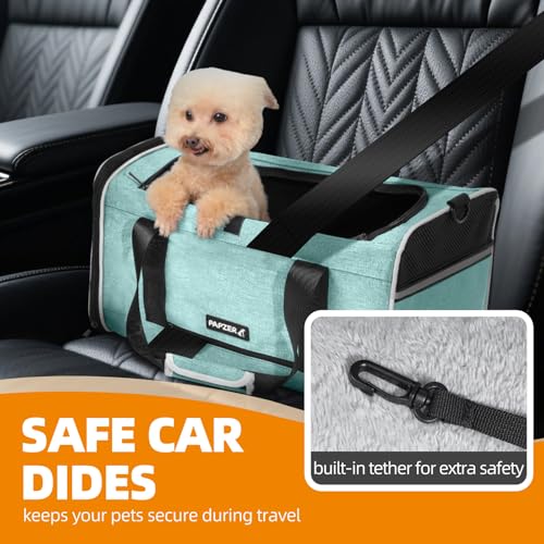 Cat Carrier for Travel (Teal / 18.0"L x 11.0"W x 11.0"H)