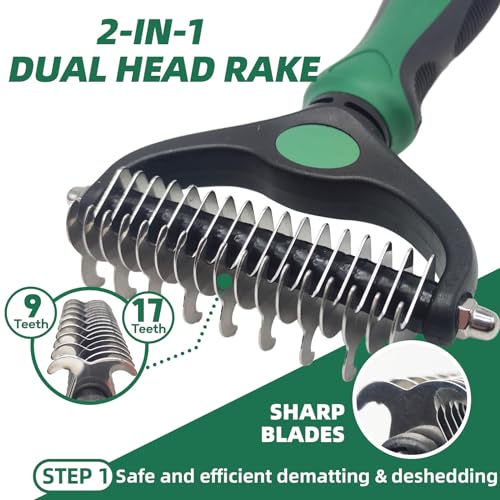 Pet Grooming Kit (A-Green)
