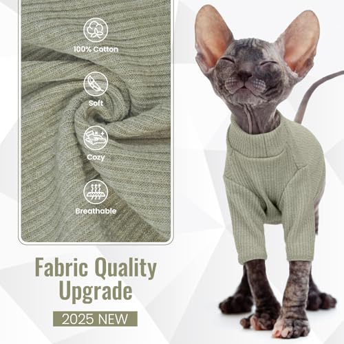 Hairless Cat Shirt (X-Large / Green)