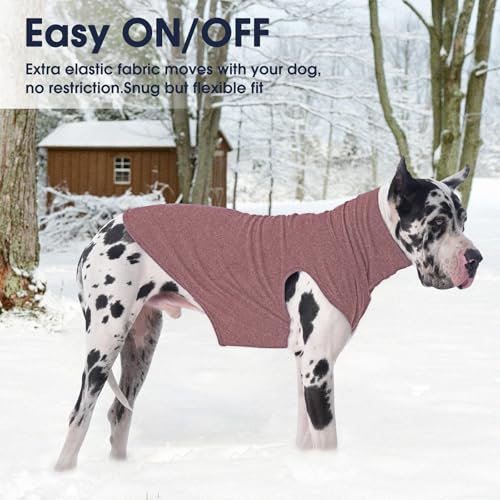 4XL Dog Sweater (XXXX-Large / Darkred)