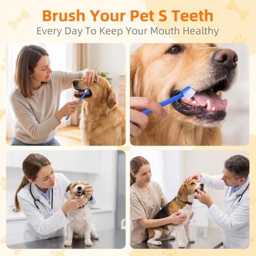 200Pcs Dog Toothbrushes (200pcs-blue)