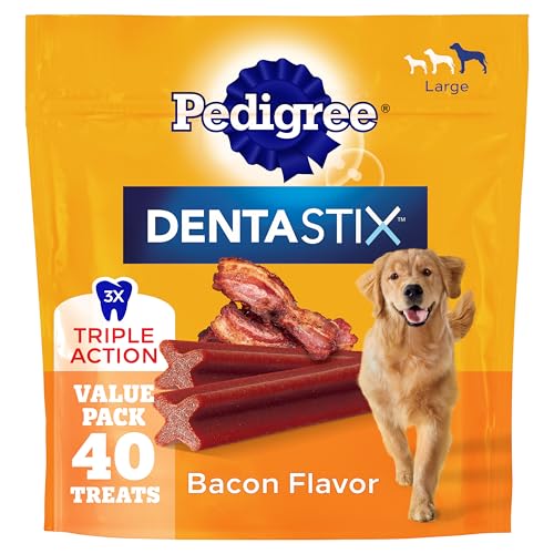 Dentastix Large Breed Dental Dog Treats (40 Count (Pack of 1))