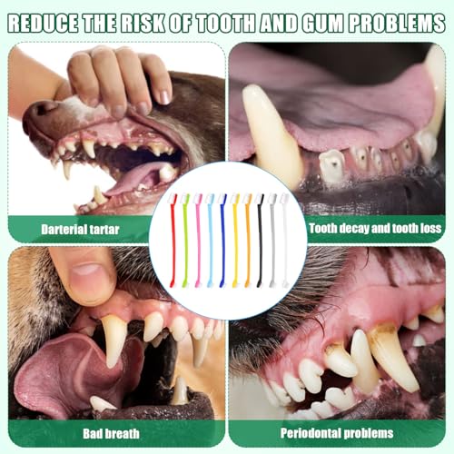 100pcs Dog Toothbrush Bulk