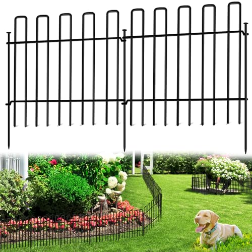 10 Panels No Dig Animal Barrier Fence (10 Panels, 13in(H) x 14ft(L))
