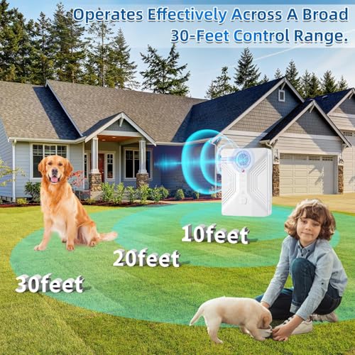 Ultrasonic Anti Barking Device (White)
