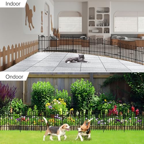26 Panels No Dig Animal Barrier Fence (26 Panels, 13in(H) x 37ft(L))