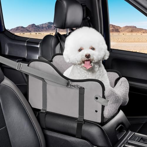 Center Console Dog Car Seat for Small Dogs