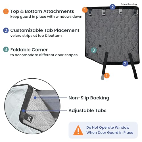 Heavy Duty Car Door Protector for Dogs (Camo / XL)