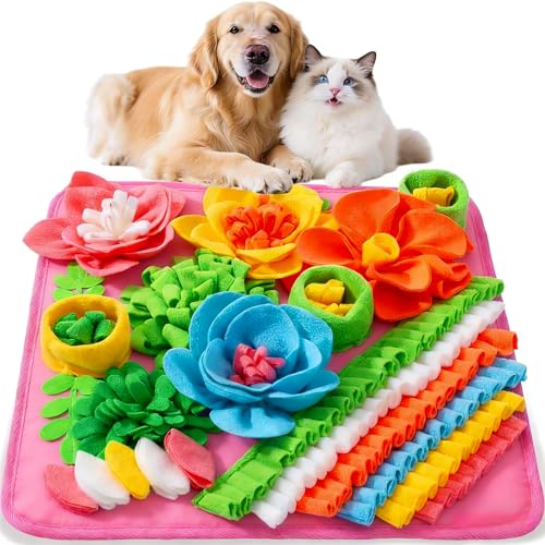 Snuffle Mat for Dogs (Pink)
