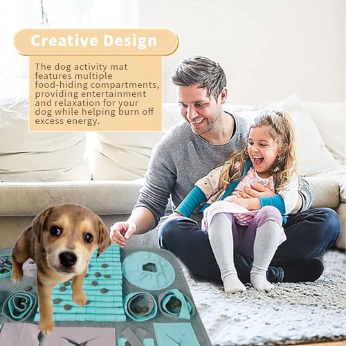 Snuffle Mat for Dogs (blue)