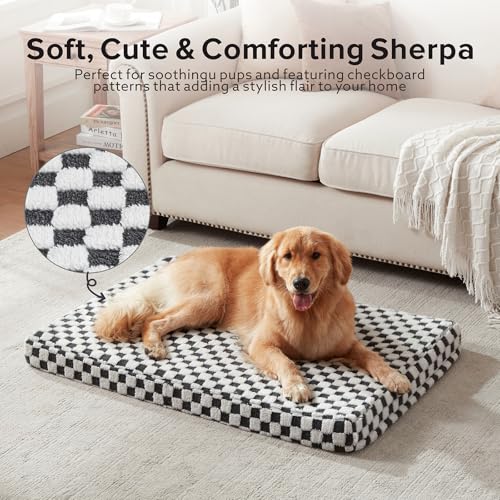 Orthopedic Dog Bed for Large Dogs (XL (47x29) / Grey)
