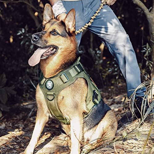 Tactical Dog Harness (Medium / Green)