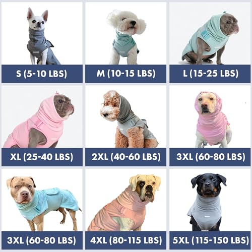 Anxiety Relief Vest for Dogs (03 Pink / Medium)