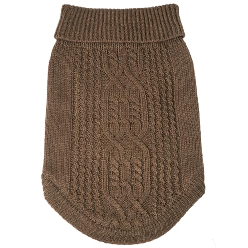 Cat Sweater Stretchy (Brown / Large)