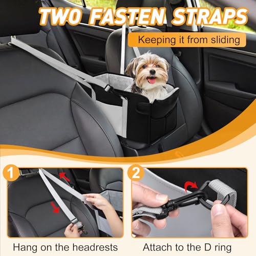 Portable Dog Car Seat for Small Dogs