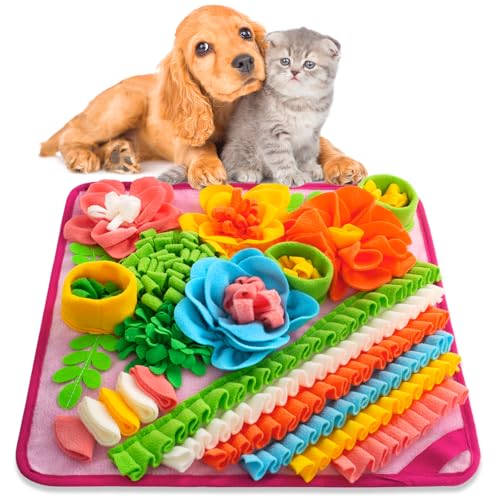 Snuffle Mat for Dogs (Pink)