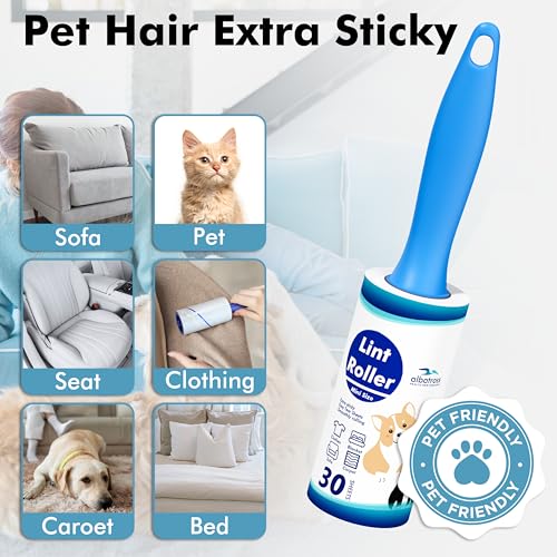 150 Sheets Mini Lint Rollers for Clothes