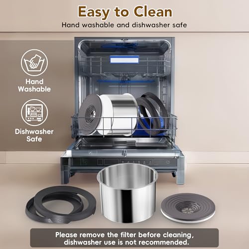 12L Dog Water Bowl No Spill Stainless Steel for Slow Drinking Black (12L / Black)