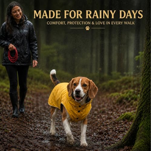 Dog Raincoat for Medium Dogs (Medium)