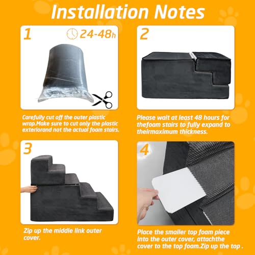 23" H Dog Stairs for Small and Medium Dogs 5 - PetSolution