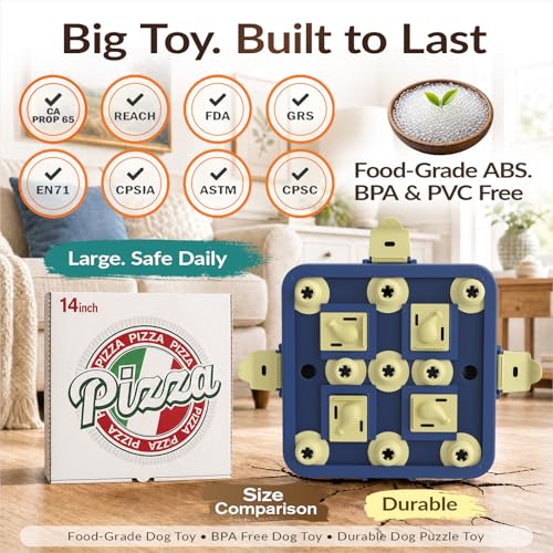 Dog Chess Puzzle Toy (LEVEL 3 IN 1 / Blue)
