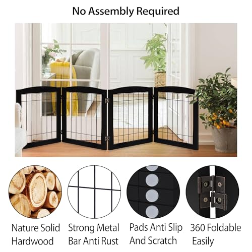 4 Panel Extra (24"Height-4 Panel / Black)