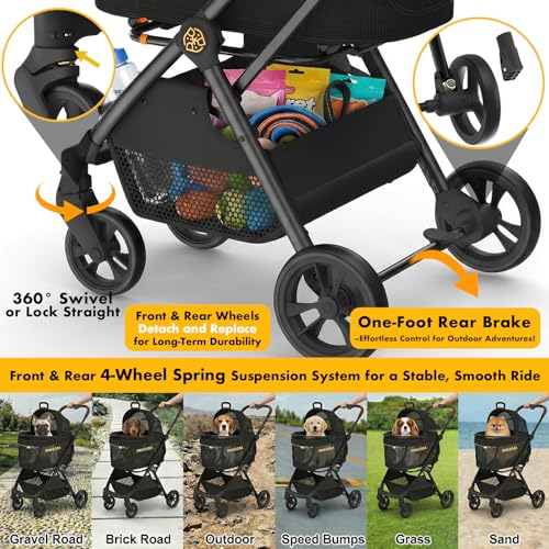 Pet Stroller 4 (Full View)