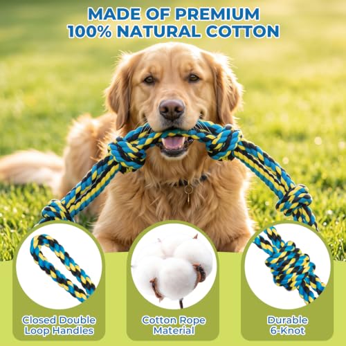 40 Inch Dog Rope Toy for Aggressive Chewers