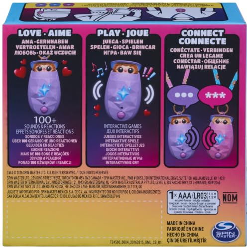 Pink Interactive Pet and Wearable Charm Accessory (Pink)