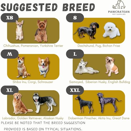 Dog Raincoat Water Resistant (Yellow / Large)