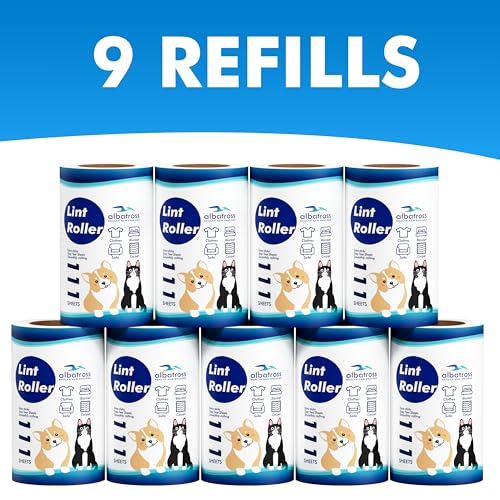 999 Sheets Lint Rollers Refills