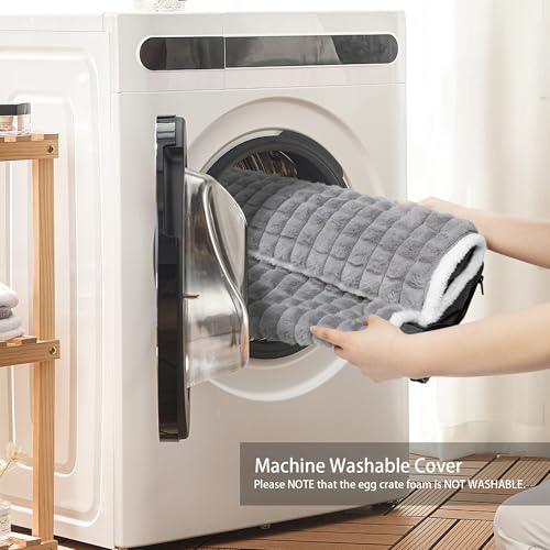 Orthopedic Large Dog Bed Pillow Pet Sofa Bed 36''X24'' Grey (Grey / 36"L x 24"W x 3.5"Th)