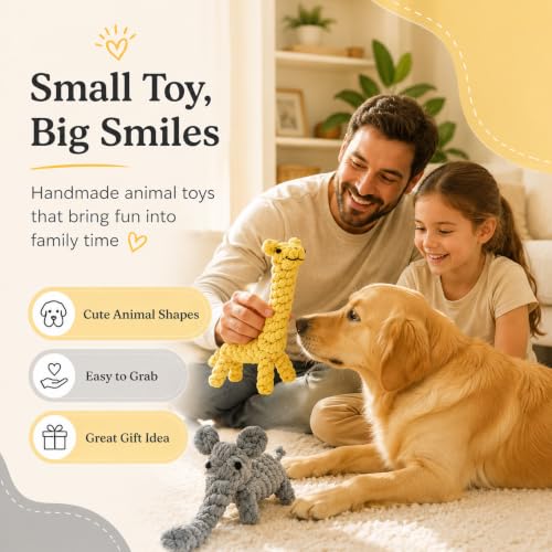 Dog Rope Toys (Elephant and Giraffe)