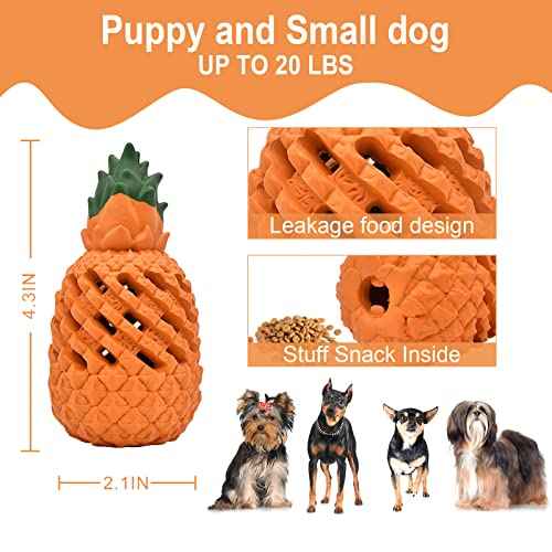 Dog Toys for Aggressive chewers (3.9" Small)
