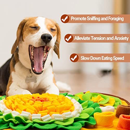 Snuffle Mat for Dogs (Orange / One Size)