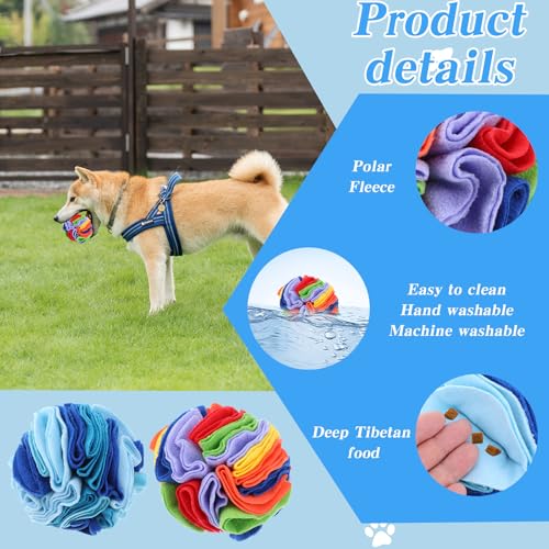 2 Packs Snuffle Ball for Dogs