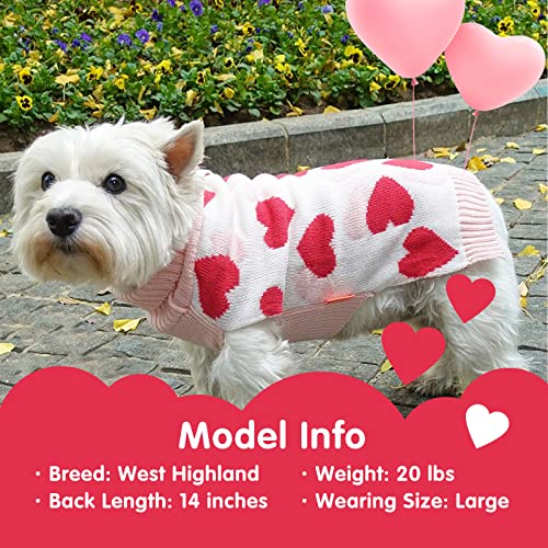 Valentines Dog Sweater (X-Large (19-27lbs) / Valentine)
