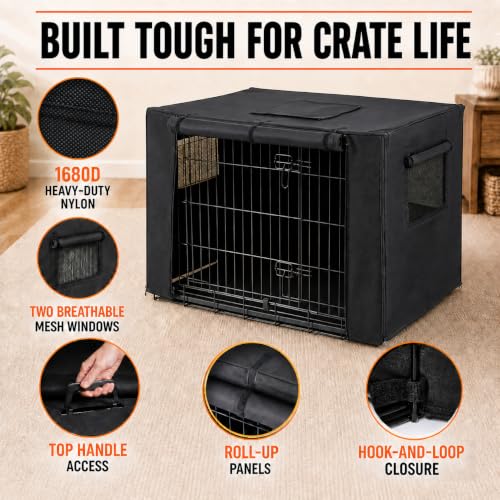 Dog Crate Cover for 42 (42 x 28 x 30 Inch)