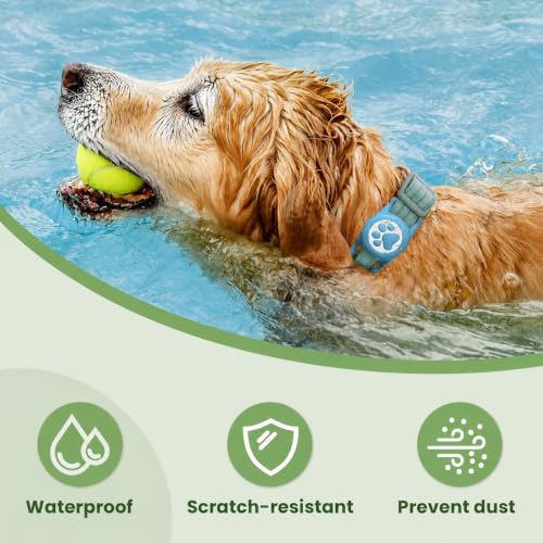 Dog Tracker with Apple Find My (Blue)