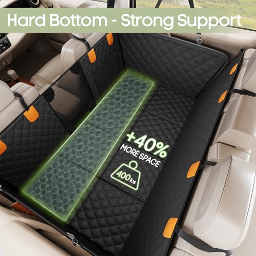 Dog Car Seat Cover for Back Seat (L - 51"W - For Car/SUV)