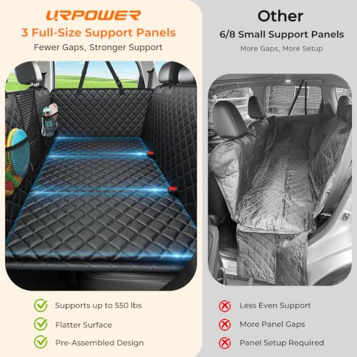 Back Seat Extender for Dogs (Black / M - Cars / Full Size SUVs)