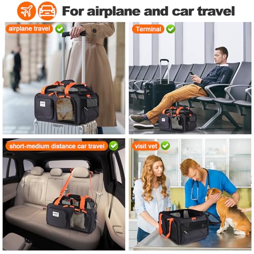 19x13x9 top Expandable pet Carrier (19.0"L x 13.0"W x 9.0"H)
