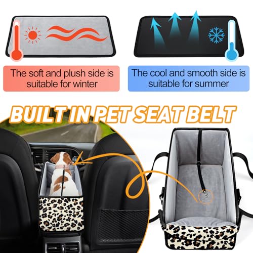 Portable Dog Car Seat for Small Dogs