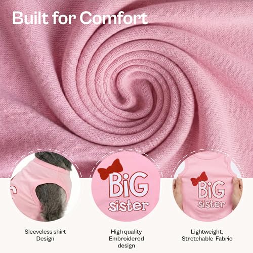 Dog Shirt 100% Cotton Shirts for Large Dogs (Large (12-18lbs))